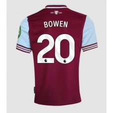 West Ham United Jarrod Bowen #20 Hjemmedrakt 2024-25 Kortermet